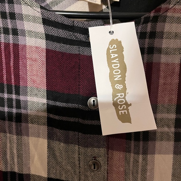 Orange Creek Checkered Button-Up dress - Picture 2 of 4